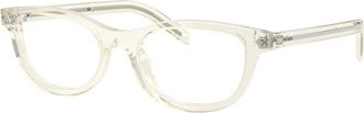 Prada Glasses, unisex, Gray, Size: 52 MM PR D01Vu Optical Frame