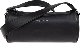 Alexander McQueen Borsa a spalla Roller piccola - Nero