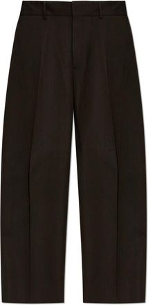 STUDIO NICHOLSON Fume Tailored Pant - Heren - Nette broeken - Bruin - M - Wol - Broeken
