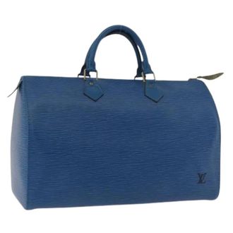 Louis Vuitton Pre-owned Handbags, female, Blue, Size: ONE SIZE Pre-owned Hand Bag