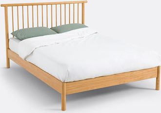 La Redoute Interieurs Bed in massief dennenhout met lattenbodem, Mora