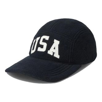 Polo Ralph Lauren Woven Cap - Heren - Petten - Zwart - ONE Size - Leer - Accessoires