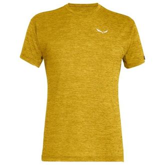 Salewa Puez Melange Dry S/S Tee T-Shirt f&uuml;r Herren | gelb