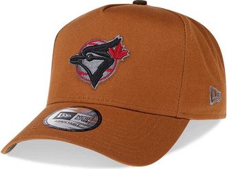New Era Toronto Blue Jays Whiskey Prime Edition A Frame Snapback Cap, Whiskey, One Size