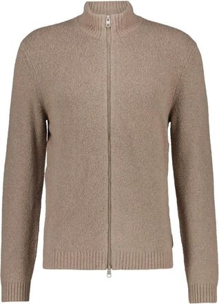 Cinque Cinque - Cizaba Vest - Heren - Truien - Bruin - Maat: 2XL Katoen
