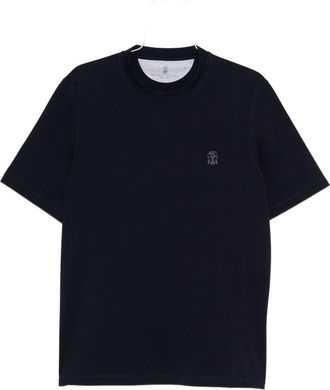 Brunello Cucinelli Brunello Cucinelli Logo Cotton T Shirt