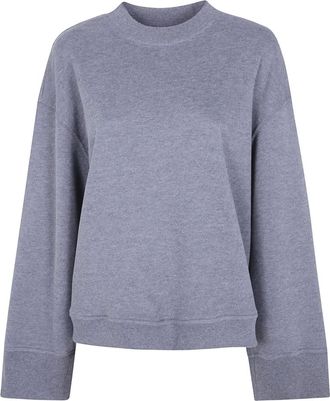 Frankie Shop Talia Sweatshirt - Dames - Sweatshirts & Hoodies - Grijs - Maat: XS Katoen
