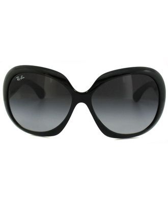Ray-Ban Butterfly Womens Black Grey Gradient Sunglasses - One Size