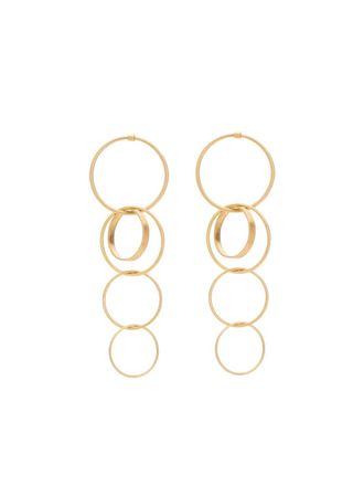 Lia Di Gregorio 18K yellow gold Sequenza earrings