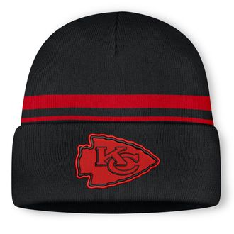 Nike Kansas City Chiefs Primetime Utility Nike Mens NFL Cuffed Beanie in Black | NF40053Y7G-10L