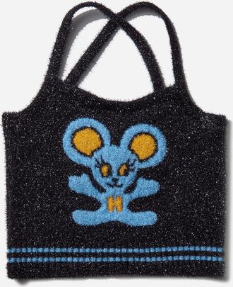 Hysteric Glamour Women s Mouse Jacquard Camisole Black