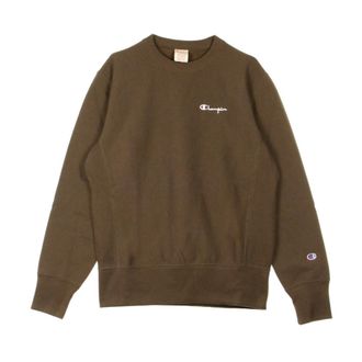 Champion Sweatshirts, male, Red, L, Dark Red Crewneck Sweatshirt