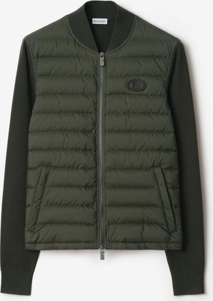 Burberry Quilted Nylon and Wool Jacket