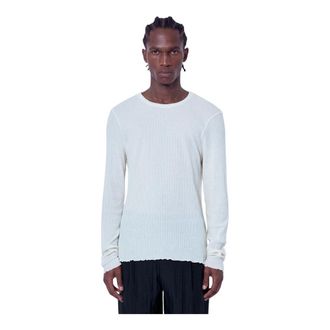 Our Legacy Top a Maniche Lunghe Allungate - - Tops - Uomo - Bianco - L