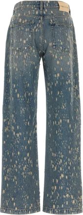 Alexander McQueen Mens Jean Blue Cotton