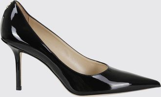 Jimmy Choo London D&eacute;collet&eacute; Love in pelle verniciata con tacco alto a stiletto