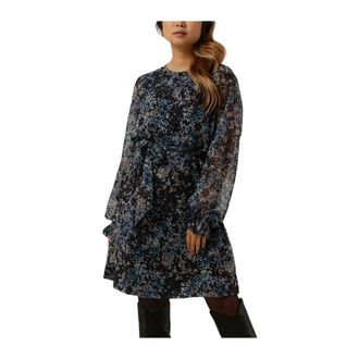 Catwalk Junkie Cloudy Leaves Mini Jurk Dames - Dames - Korte kleedjes - Veelkleurig - XS - Kleedjes