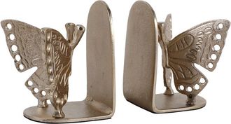 Sagebrook Home Set Of Two 6In Butterfly Bookends