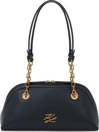 Karl Lagerfeld Bolso Bowling S - Dames - Schoudertassen - Zwart - ONE Size - Tassen