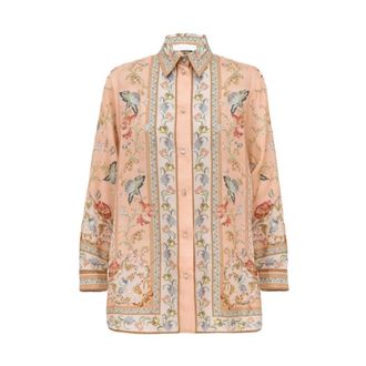 Zimmermann Shirts Pink - female - Zimmermann - Shirts - Multicolor - S - Blouses & Shirts