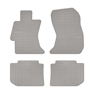 OEM Alfombrillas De Goma Para Coche: Subaru Impreza Iv Hatchback, Sed&aacute;n (2011-2016) - Color Gris A Juego