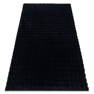 RugsX RugsX Bubble Rug in Black | Size: 140 cm x 190 cm