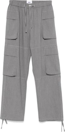 BONSAI drawstring cargo pants - Grey