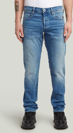 G-Star 3301 Regular Tapered Jeans II - Midden blauw - Heren