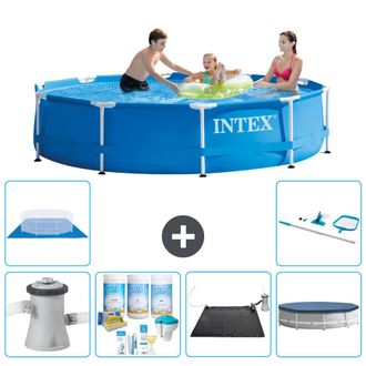 Intex Piscina Con Estructura Redonda - 305x76 Cm - 8-piezas S20447