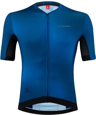 LOEFFLER Bike Jersey Full-Zip Curro Hotbond Velotrikot f&uuml;r Herren | blau