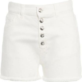 Dondup Stella Shorts - Dames - Denim shorts - Beige - W27 - Katoen - Korte Broeken