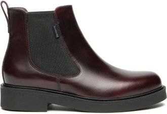 Nero Giardini Schoenen, Dames, Rood, 39 EU, Chelsea leren enkellaarzen in bordeaux