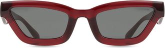 Coach HC8420U CAD28 587487 Womens Sunglasses Red Size 55