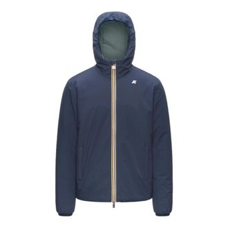 K-Way Jack St Warm Double Jacket - Heren - Jassen - Blauw - Maat: L Zijde