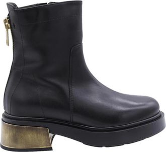 Laura Bellariva Elegante Laars voor Stijlvolle Outfits - Dames - Enkellaarsjes - Zwart - 38 EU - Schoenen