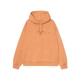 Carhartt Work in Progress Hoodies & sweatvesten, Heren, Oranje, S, Katoen, Hooded Benton Sweat