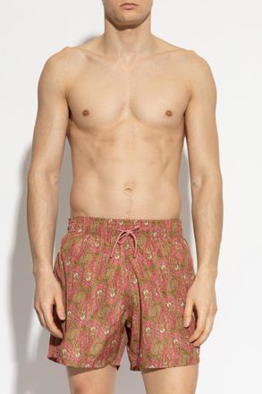 Etro Swim Shorts, Mens, Pink