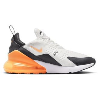 Nike Mens Air Max 270 - Shoes Summit White/Laser Orange/Anthracite Size 10.0