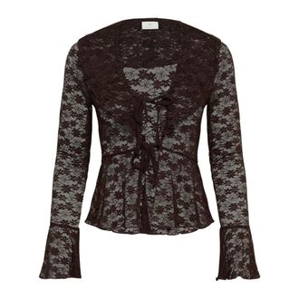 Kaffe Blusas y Camisas - Blouses & Shirts - Mujer - Marr&oacute;n - XL