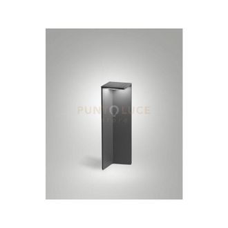 Fabas Luce Fold paletto solar grigio scuro con pannello solare crepuscolare con sensore a led 2,7W 3000K 388LM