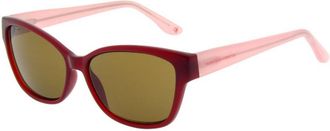 Benetton 5018 238 Womens Sunglasses Red Size 55
