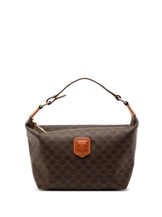 Celine 1997 Macadam Coated Canvas handbag - Marrone