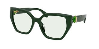 Swarovski SK6044U 1026M1 Womens Sunglasses Green Size 56