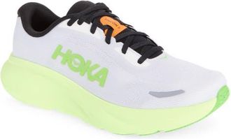Hoka One One Rincon 5 Running Shoe in Frost/black at Nordstrom, Size 11.5