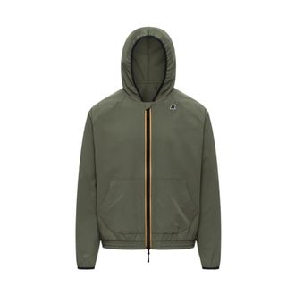 K-Way Sia Fleece Jacket - male - K-Way - Light Jackets - Green - 2XL - Jackets