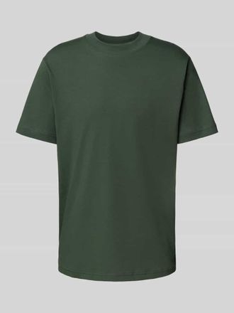 Selected Regular Fit T-Shirt aus reiner Baumwolle Modell COLMAN in Dunkelgruen, Gr&ouml;&szlig;e S