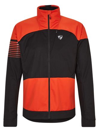 Ziener Funktionsjacke ZIENER NOGAH, Herren, Gr. 48, rot (feuerrot), Obermaterial Farbe 338, 421: 100% Polyester;Futter Farbe 12.363: 100% Polyester;Wattierun