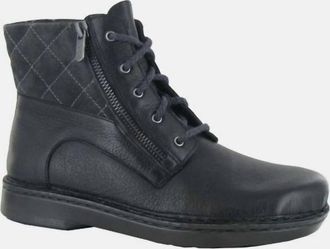 Naot Womens Castera Bootie In Soft Black/oily Midnight/foggy Gray