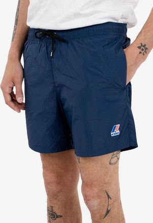 K-Way Le Vrai Olivier blue insignia