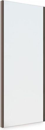 Emuca Emuca - Espejo Extra&iacute;ble Para Interior De Armario, Acero Y Pl&aacute;stico Y Cristal, Pintado Moka